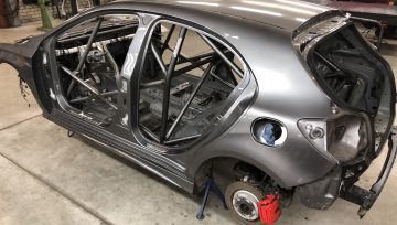 KNAF / FIA Roll cage Mercedes A45 AMG